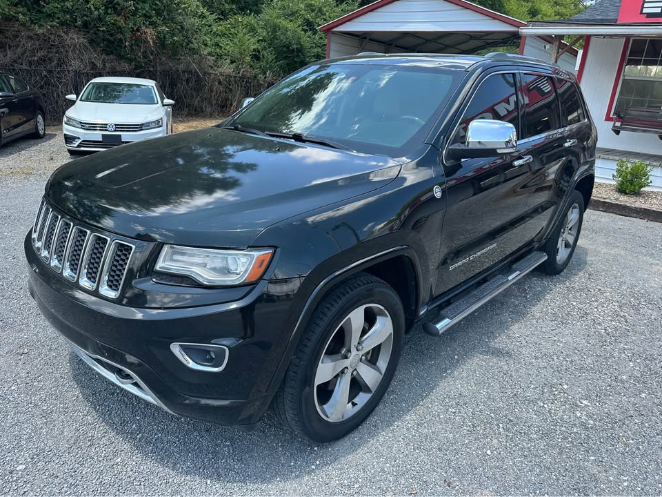 Black 2014 Jeep Grand Cherokee Overland