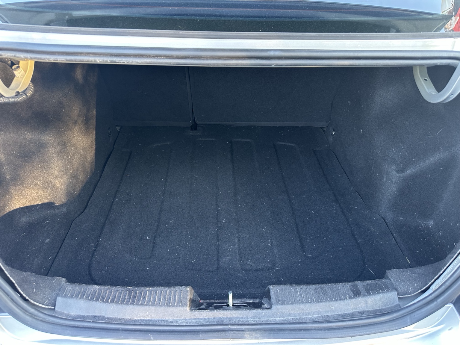 Silver 2016 Chevrolet Sonic LTZ front seating
