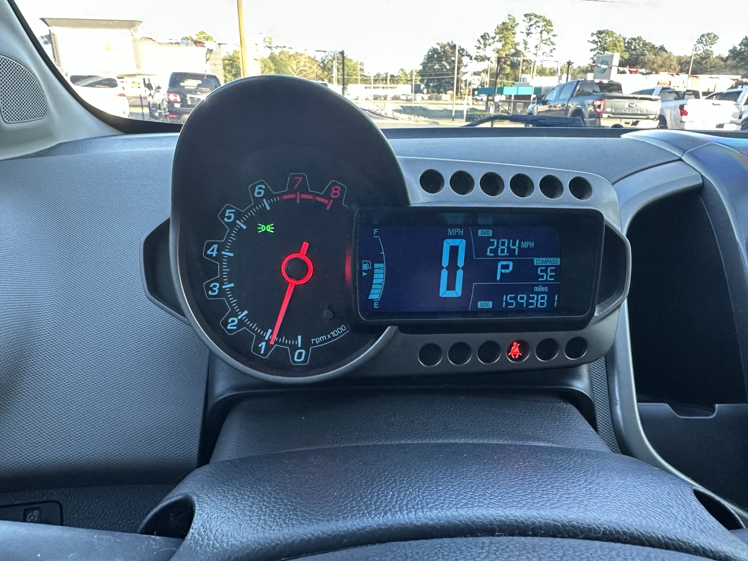 Silver 2016 Chevrolet Sonic LTZ wheel and tire
