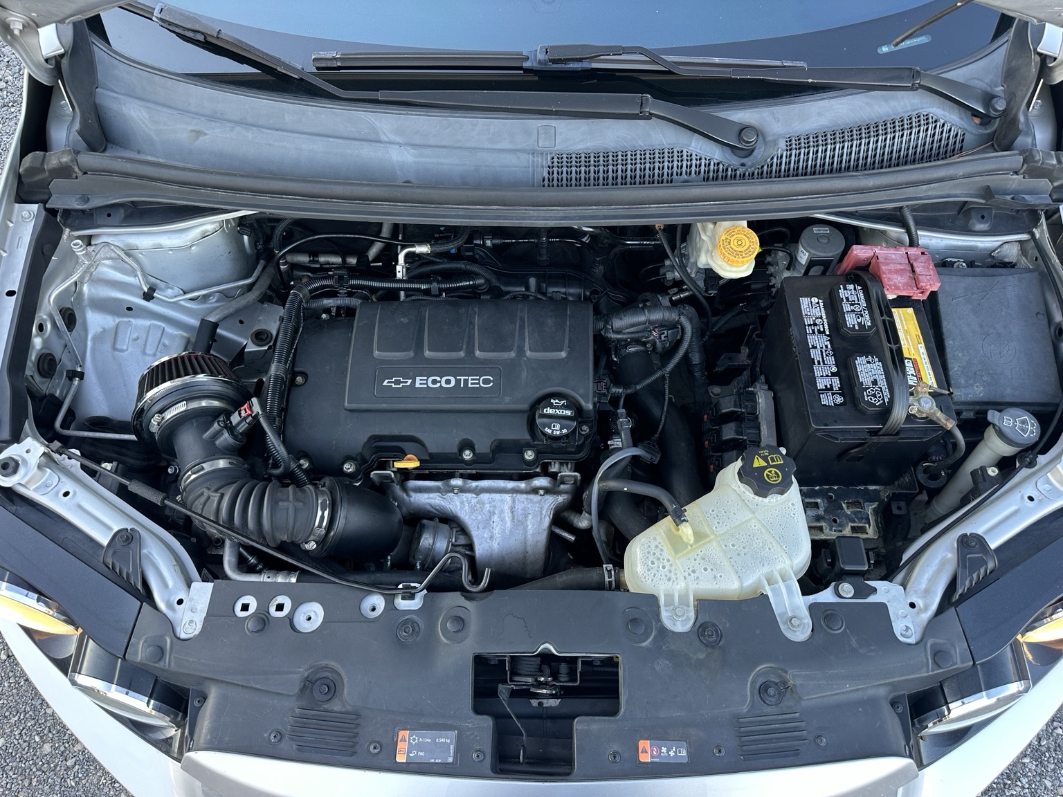 Silver 2016 Chevrolet Sonic LTZ additional vehicle view