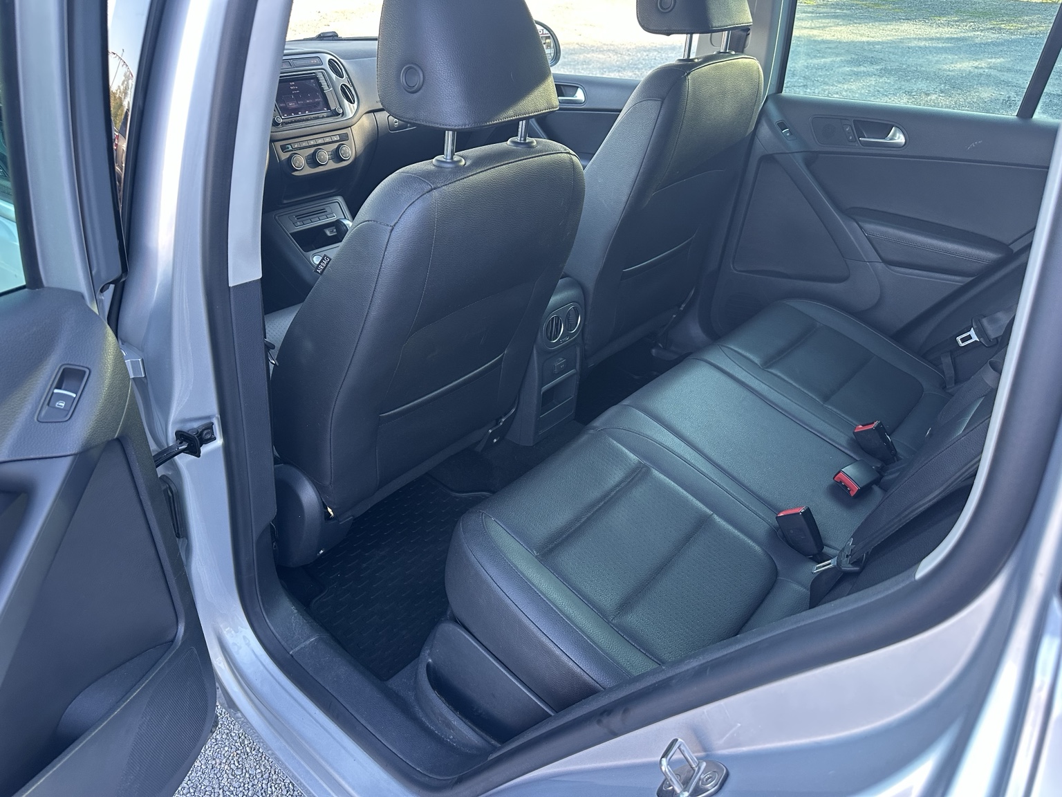 Silver 2017 Volkswagen Tiguan Wolfsburg dashboard and controls