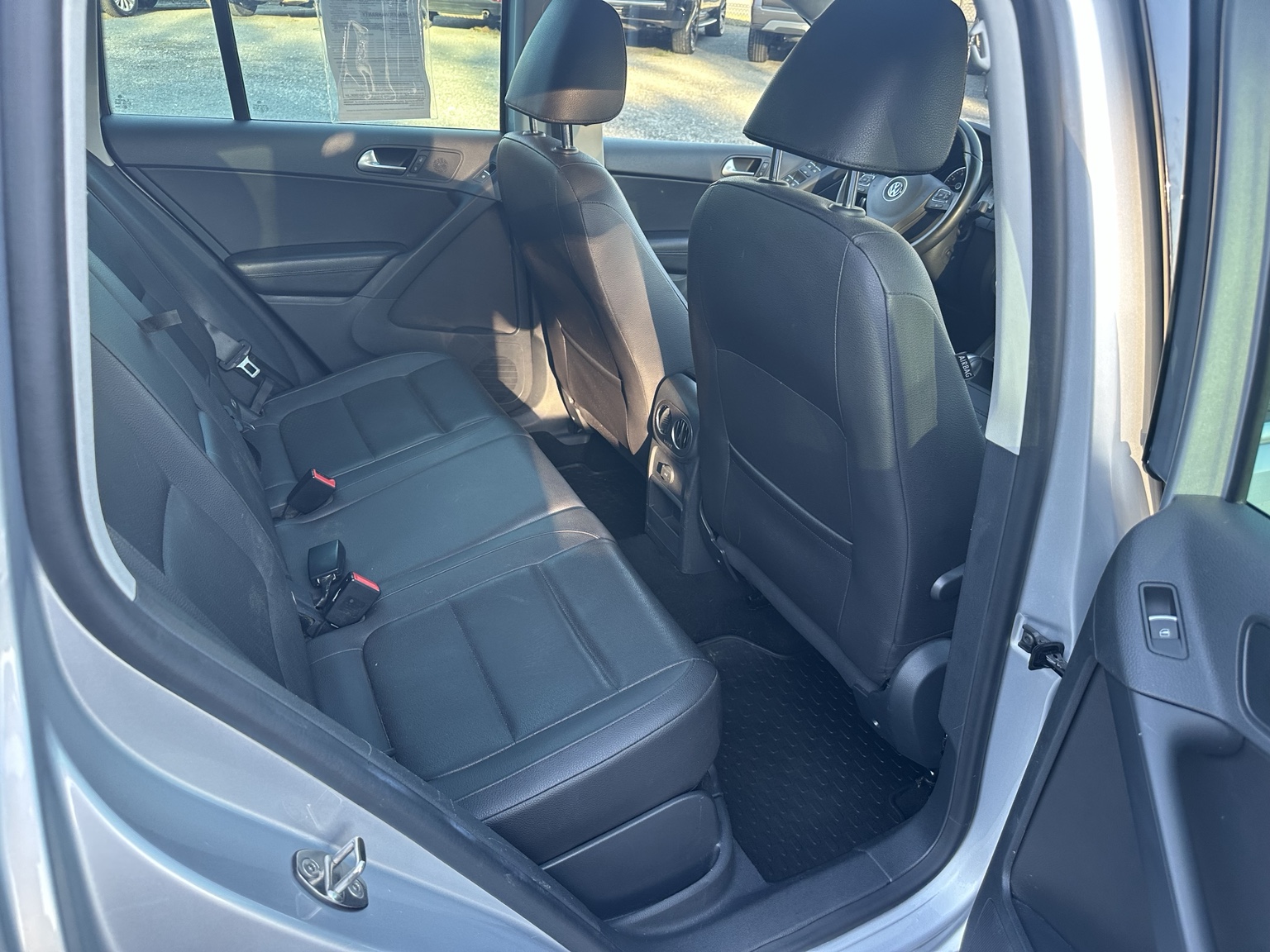 Silver 2017 Volkswagen Tiguan Wolfsburg rear seating