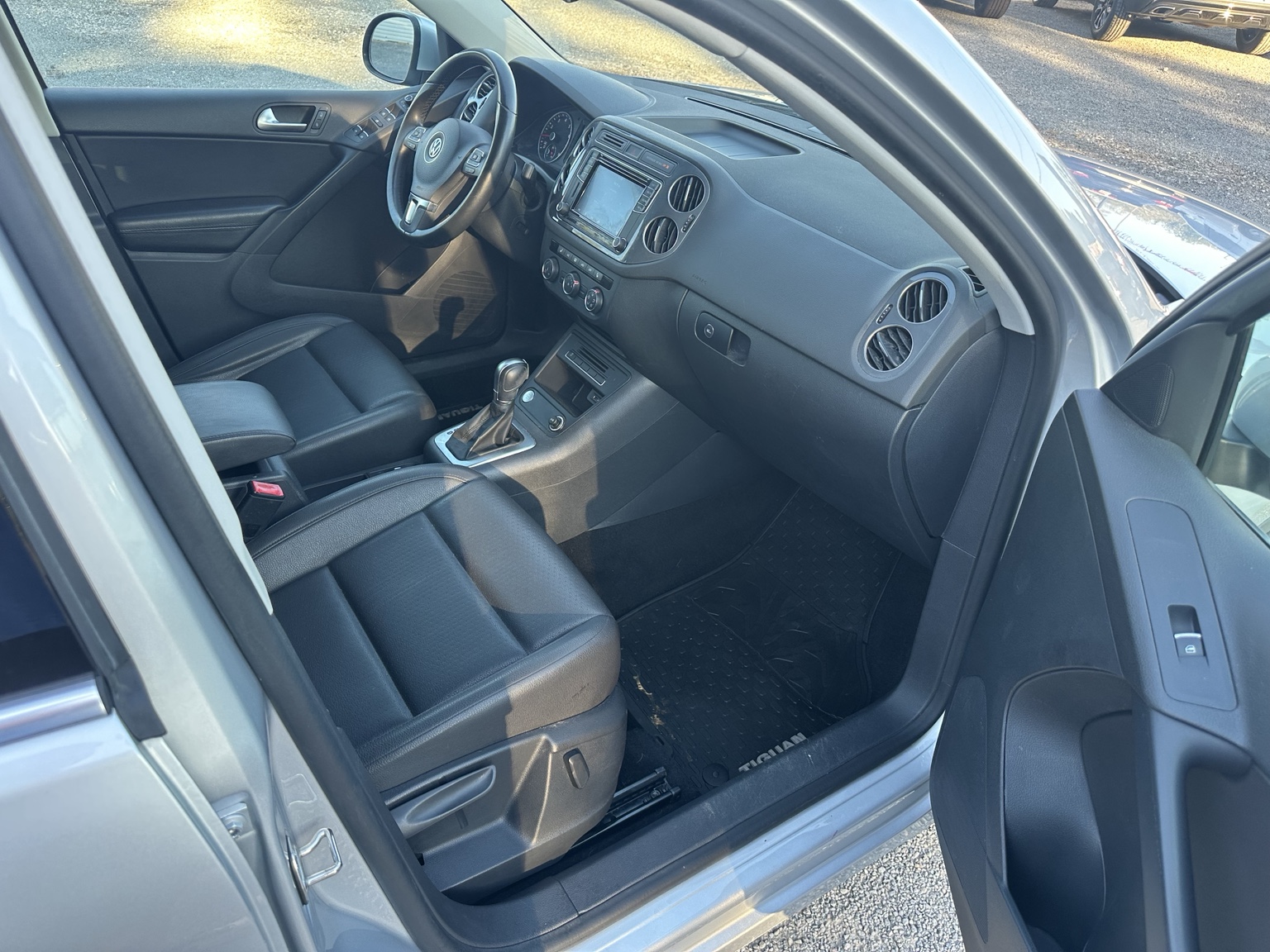 Silver 2017 Volkswagen Tiguan Wolfsburg cargo area