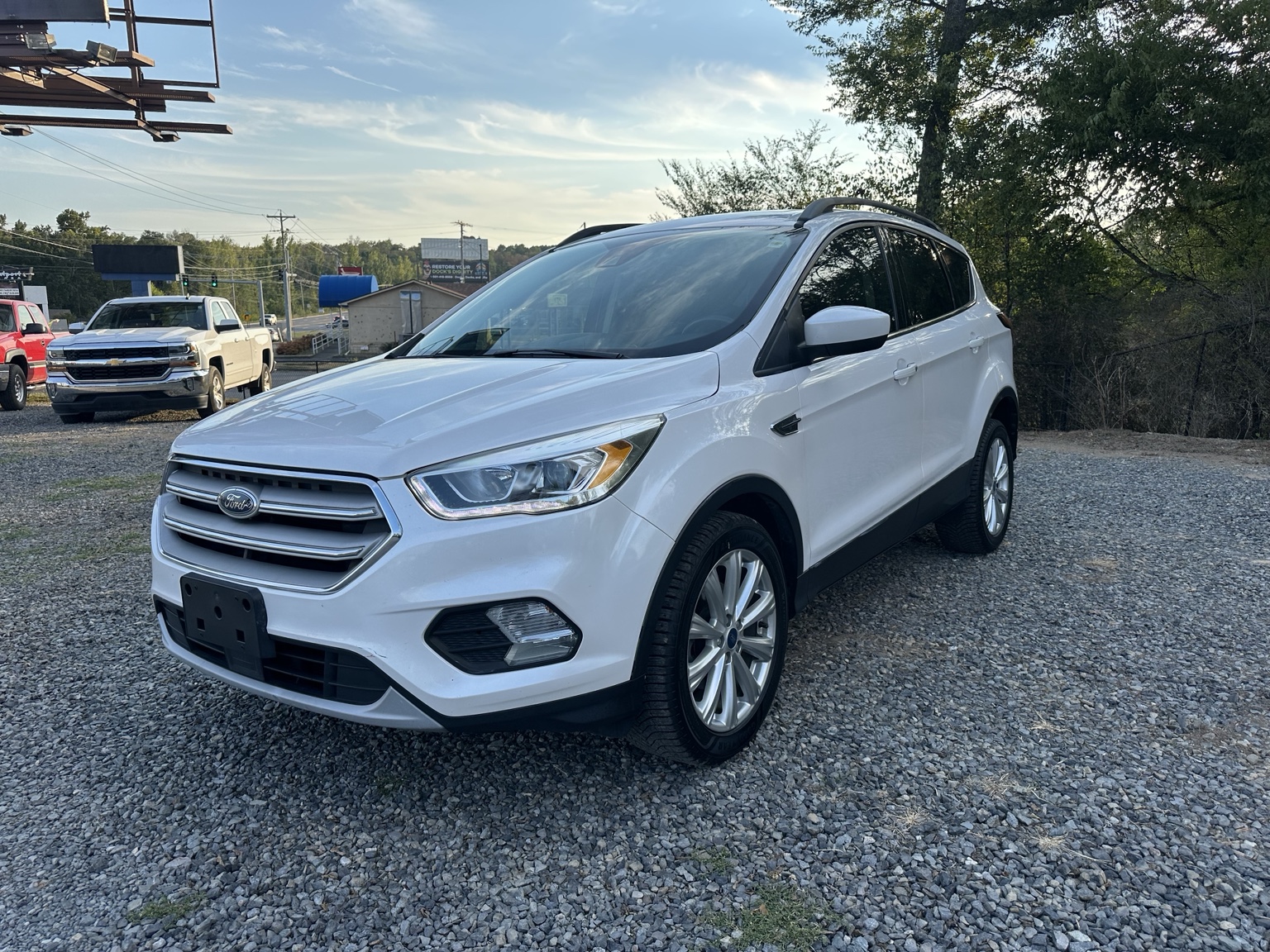 White 2019 Ford Escape SEL