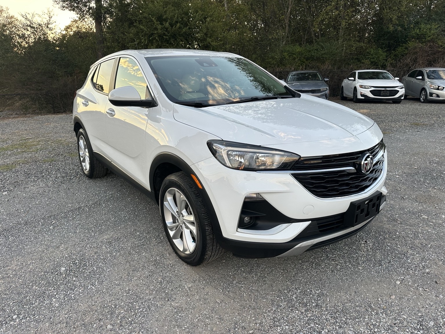 White 2020 Buick Encore GX Preferred rear exterior view