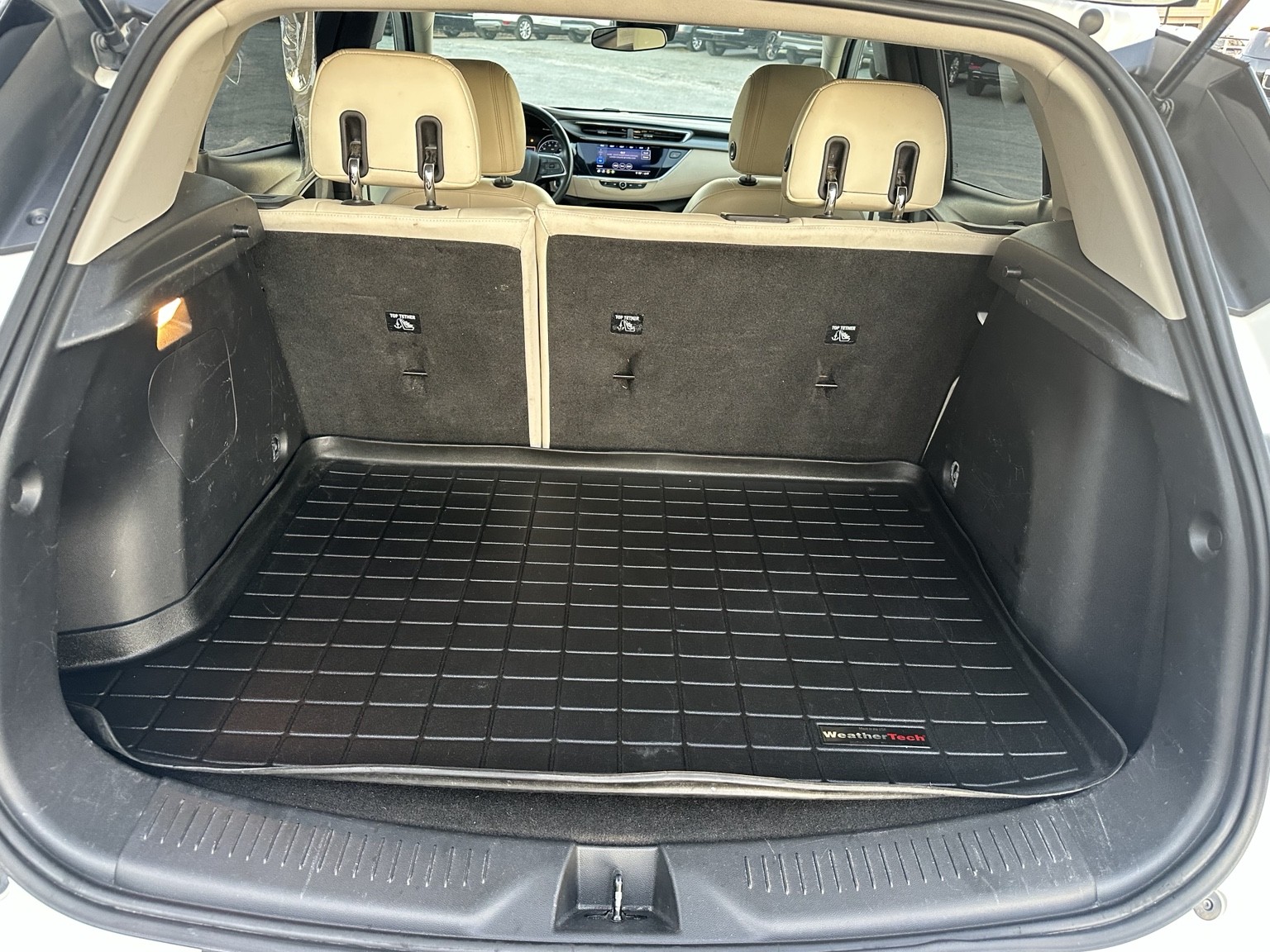 White 2020 Buick Encore GX Preferred front seating