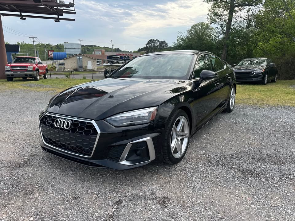 Black 2021 Audi A5 Premium 45