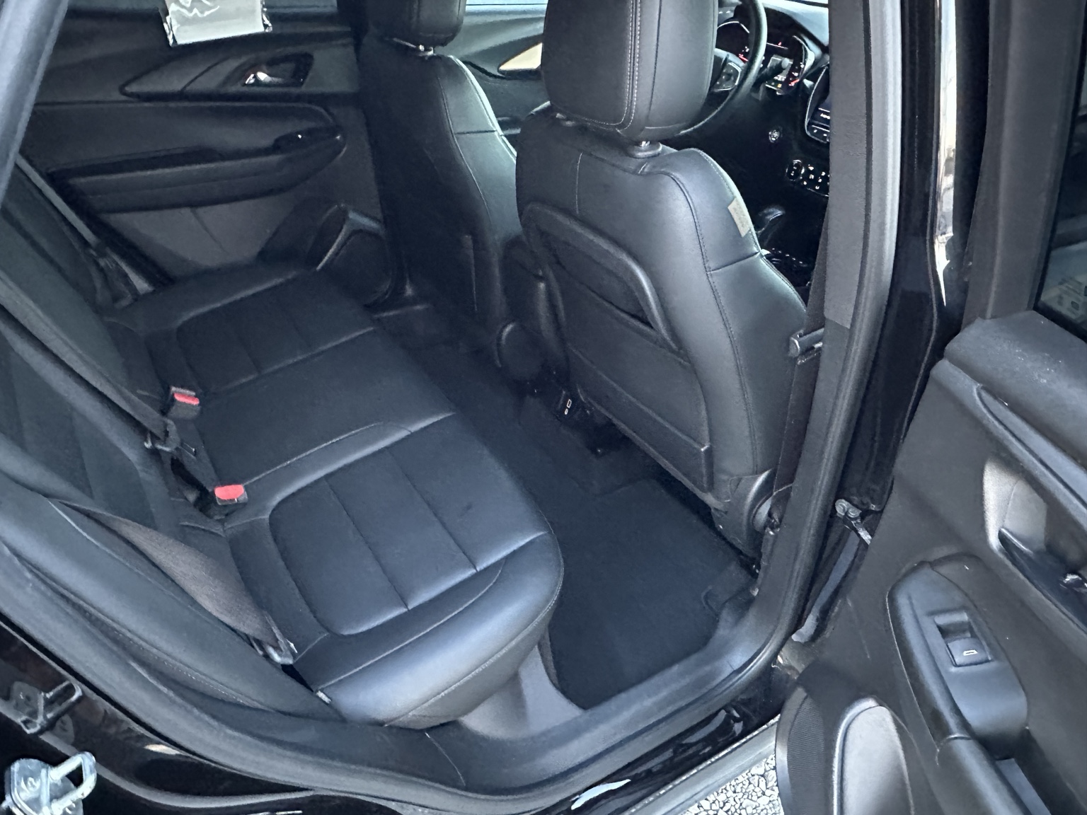 Black with contrasting roof 2021 Chevrolet Trailblazer ACTIV cargo area