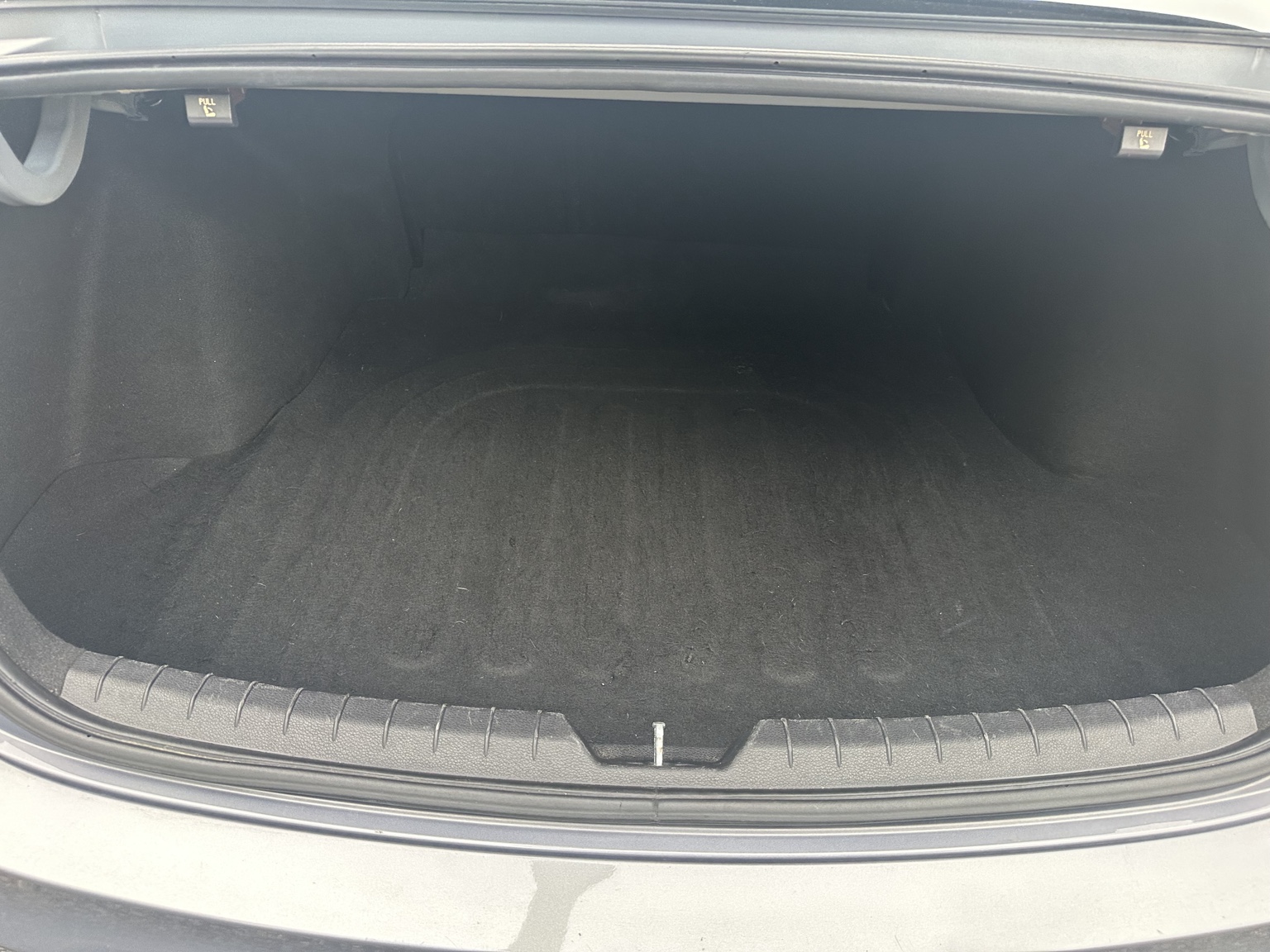 Gray 2021 Kia K5 LXS front seating